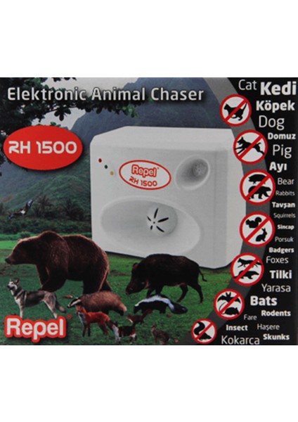 Rh 1500 Elektronik Kedi Köpek Hayvan Kovucu fırsatları