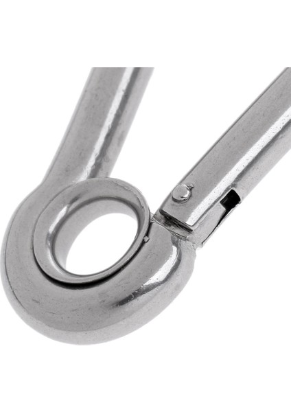 5 x 50 mm Tırmanma / Hiking Için Gözlü Paslanmaz Çelik Tırmanma Karabina (Yurt Dışından) indirimleri