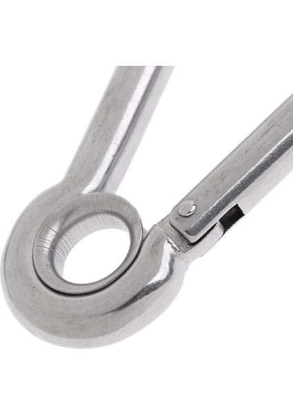 10 x 100 mm Tırmanma / Hiking Için Gözlü Paslanmaz Çelik Tırmanma Karabina (Yurt Dışından) modelleri