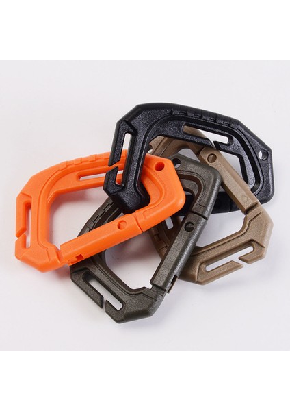 Ağır Plastik Carabiner Klip Snap Kanca Yaylı Karabina Siyah (Yurt Dışından) modelleri