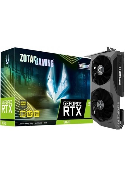 Gaming Geforce Rtx 3070 Twin Edge Lhr 8gb 256 Bit Gddr6 Pcı-Express X16 Ekran Kartı ( ZT-A30700E-10PLHR)