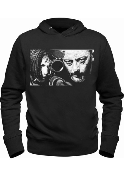 Leon Mathilda Siyah Çocuk Sweatshirt
