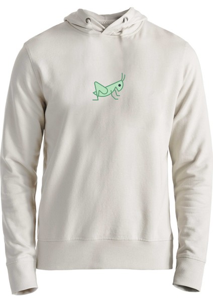 Animal Çekirge Dijital Baskılı Ekru Çocuk Sweatshirt