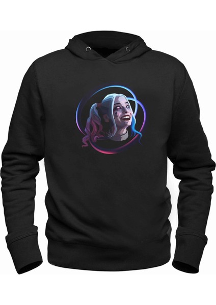 Harley Q Siyah Çocuk Sweatshirt
