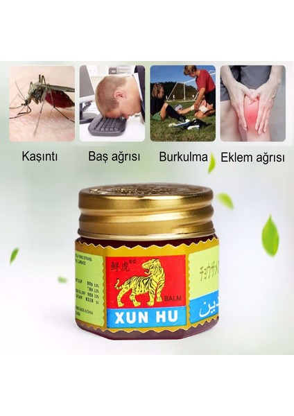 Bibizde Çin Yağı Xun Hu Tiger Balm Kaplan Masaj Kremi