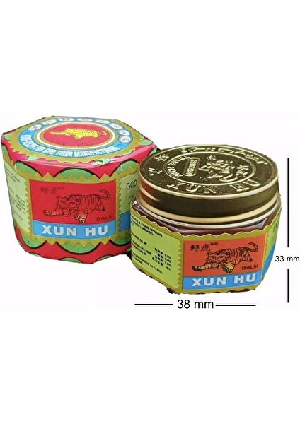 Bibizde Çin Yağı Xun Hu Tiger Balm Kaplan Masaj Kremi