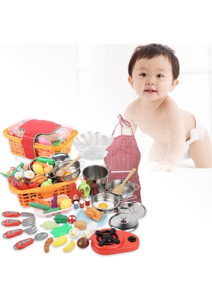 Çocuklar Mutfak Oyuncak Çocuk Kesme Oyna Pretend Pretend Food Oyuncaklar Oyun Mutfak Oyuncak (Yurt Dışından) indirimleri
