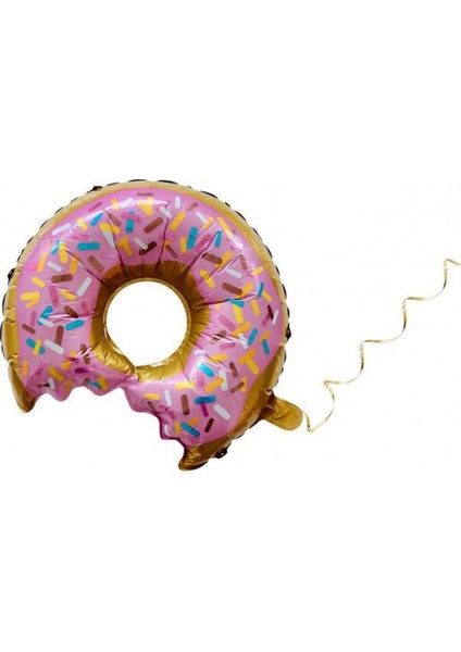 Donut Şekilli Folyo Balon Pembe modelleri