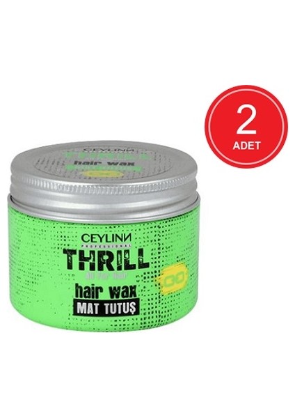 Thrill Mat Tutuş Hair Wax 2 x 150 ml