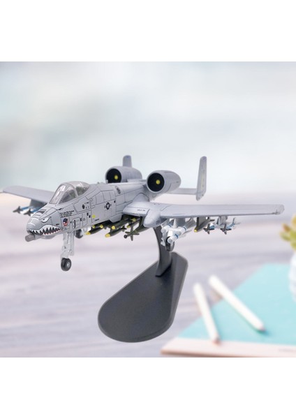 1/100 Diecast America Abd A-10 Atak Uçak Fighter Modeli ile Ekran Standı (Yurt Dışından)