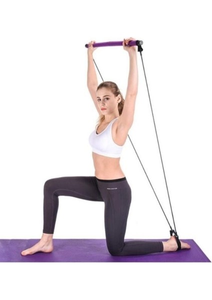 Taşınabilir Egzersiz Çubuğu Pilates Barı Spor Aleti 92 cm fırsatları