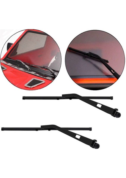 Metal Windscreen Wiper Bıçakları Dekor Için 90046 SCX10III 1:10 Rc Paletli Kamyon (Yurt Dışından) fiyatları