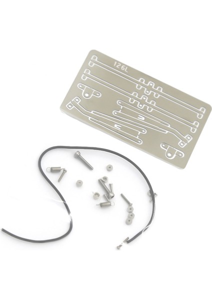 Metal Windscreen Wiper Bıçakları Dekor Için 90046 SCX10III 1:10 Rc Paletli Kamyon (Yurt Dışından) indirimleri
