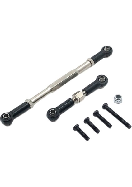 Metal Direksiyon Çekme Çubuk Servo Link Kravat Sonu D90 D91 1/12 Kamyon Araba Parçaları Siyah (Yurt Dışından) fiyatları
