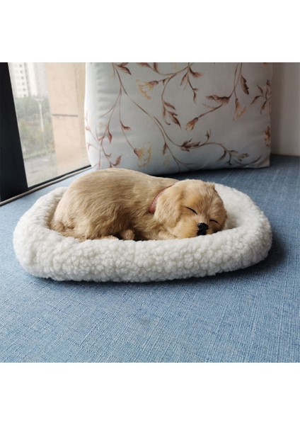 Uyuyan Köpek Peluş Aksesuar - Beyaz (Yurt Dışından) fiyatları