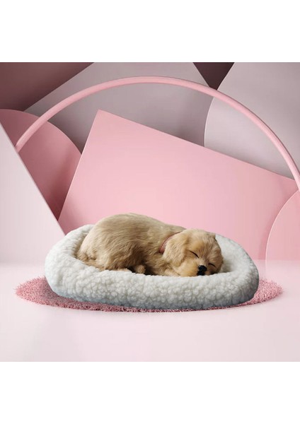 Uyuyan Köpek Peluş Aksesuar - Beyaz (Yurt Dışından) indirimleri