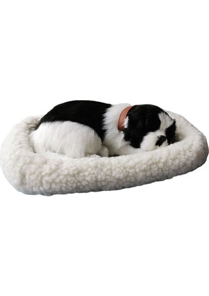 Uyuyan Köpek Peluş Aksesuar - Beyaz (Yurt Dışından)