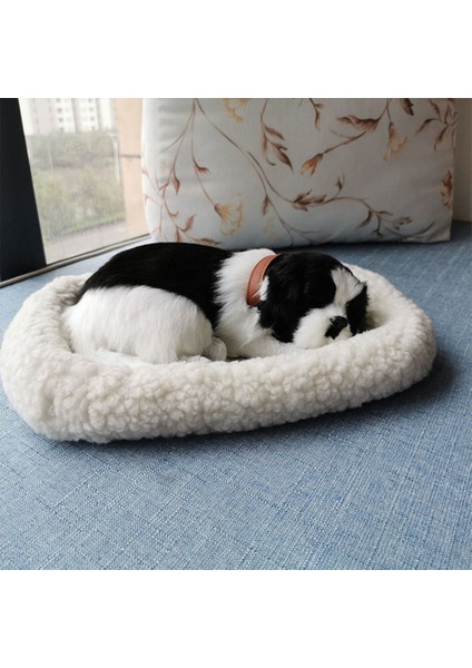 Uyuyan Köpek Peluş Aksesuar - Beyaz (Yurt Dışından) fiyatları