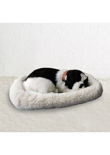 Uyuyan Köpek Peluş Aksesuar - Beyaz (Yurt Dışından) fırsatları