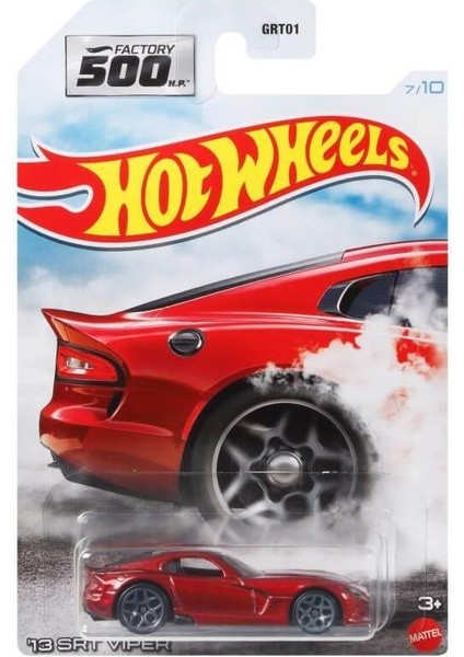 Hot Wheels Premium Factory 500 H.p. Cars - '13 Srt Viper