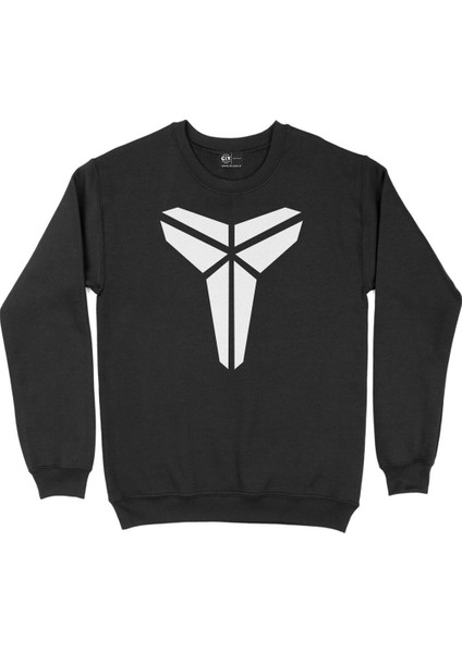 Black Mamba Logolu Siyah Sweatshirt