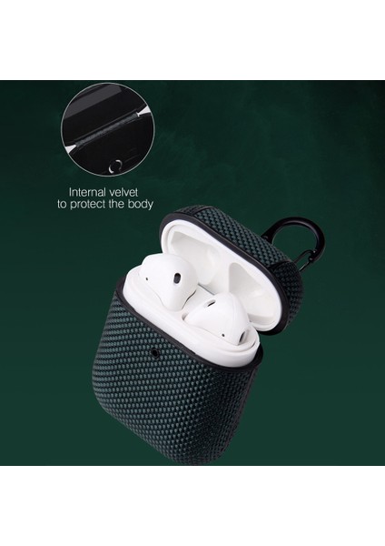 Airpods Pro Için Kanca ile Iş Bezi Kulaklık Koruyucu Kılıf (Yurt Dışından)