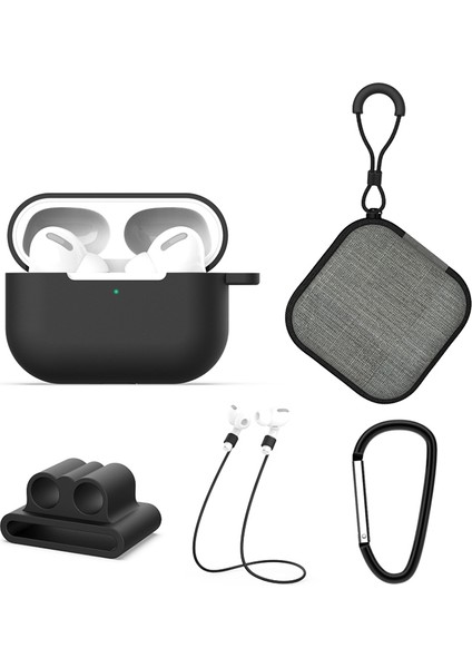 Airpods Pro Için 5 1 Silikon Kulaklık Kılıfı (Yurt Dışından)
