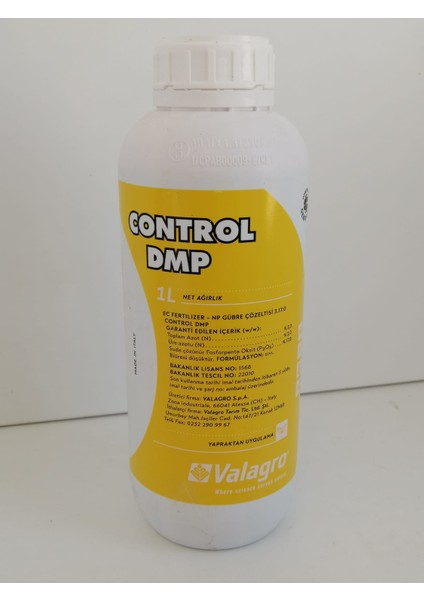 Control Dmp Ph Düzenleyeci Organik Yaprak Gübresi 1 Litre