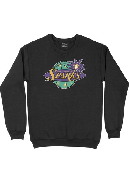 Los Angeles Sparks Siyah Sweatshirt