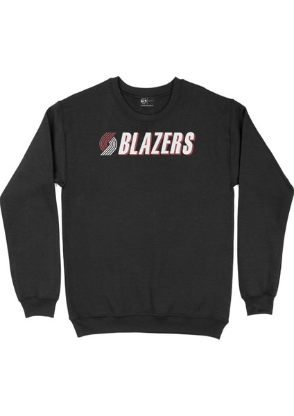 Portland Trail Blazers Siyah Sweatshirt