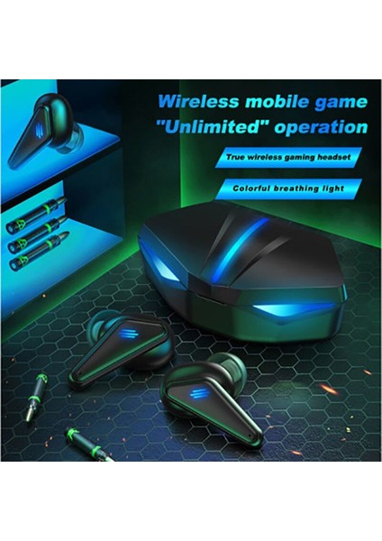 Bluetooth Kulaklık Oyun Kulakiçı 65MS Düşük Gecikme Tws (Yurt Dışından) fırsatları