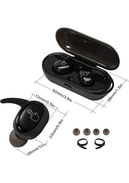 Tws Kablosuz Bluetooth 5.0 Kulaklık Gürültü Önleyici (Yurt Dışından) indirimleri