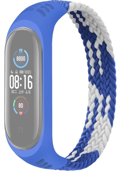 Xiaomi Mi Band İçin Naylon Esnek Kayış 6/5/4/3 Boyutu: Xl 180 Mm (Yurt Dışından)