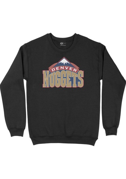 Denver Nuggets Siyah Sweatshirt