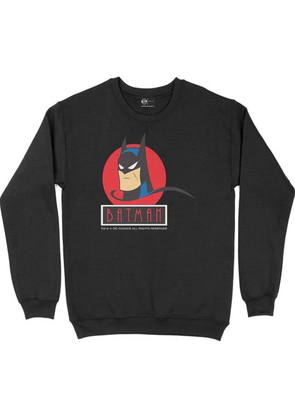 Batman Dc Comics Siyah Sweatshirt