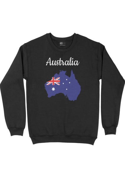 Around The Campfire Siyah Sweatshirt