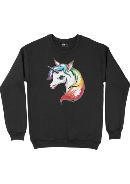 Göktürk Türk Siyah Sweatshirt