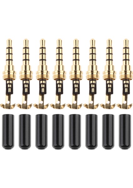 8 Li 4 Kutup 3.5mm Kulaklık Jack (Yurt Dışından)