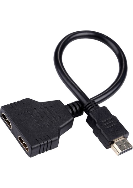 HDMI Dönüştürücü Kablo 1 Giriş 2 Çıkış (Yurt Dışından)