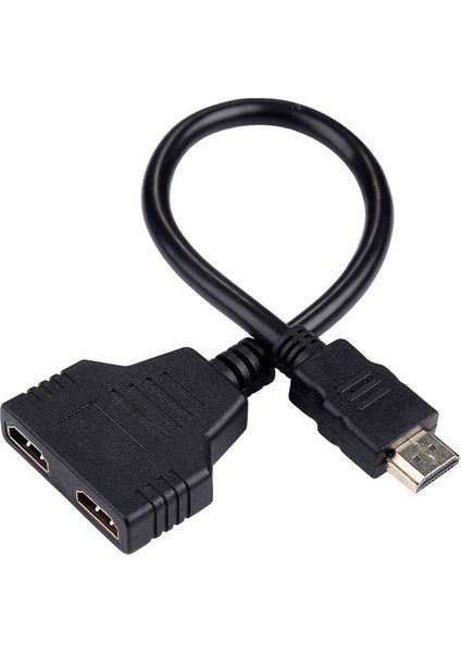 HDMI Dönüştürücü Kablo 1 Giriş 2 Çıkış (Yurt Dışından)