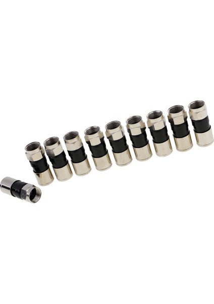 Fiş Konnektörü Rg6 Uydu Tv Kablosu Için (Yurt Dışından)