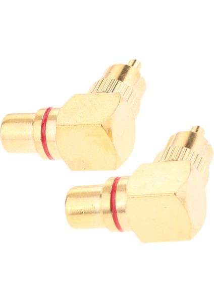 2x Dik Açı Rca Adaptörü (Yurt Dışından)
