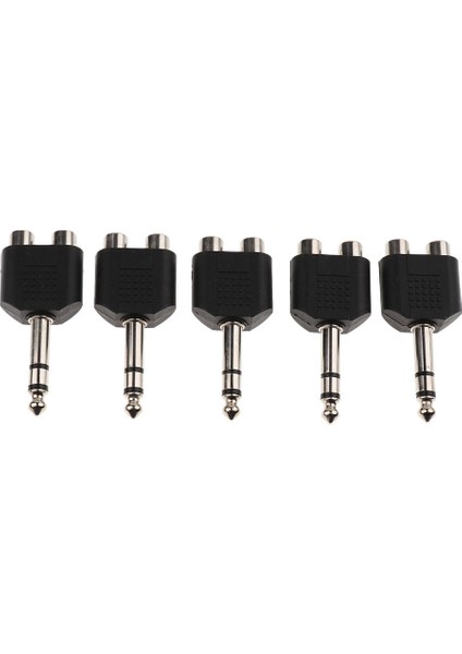 5x 6.35MM Stereo Mic Adaptörü Dönüştürücü (Yurt Dışından)