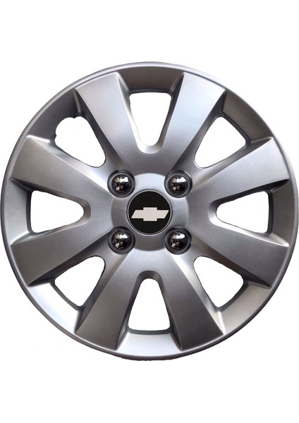 Chevrolet Caprice 15'' Inç Gri 4'lü Set Jant Kapağı Çelik Jant Görünümlü