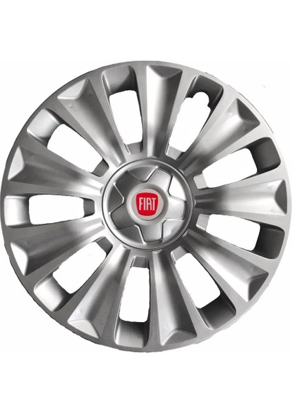Fiat Linea 15'' Inç Gri Jant Kapağı 4 Adet Çelik Jant Görünümlü