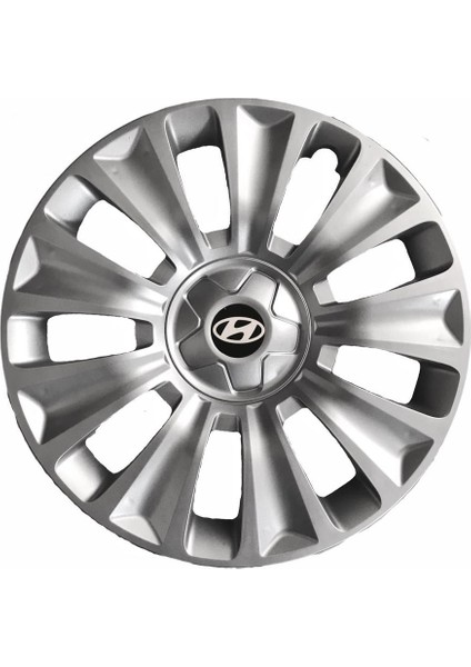 Hyundai Trajet 15'' Inç Gri 4'lü Set Jant Kapağı Çelik Jant Görünümlü