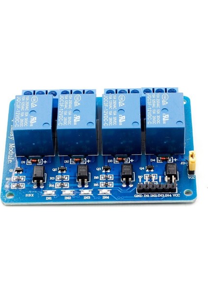 4 Kanal 12V Röle Modül -- Ac 250V 10A -- Optokuplör Izolasyon modelleri