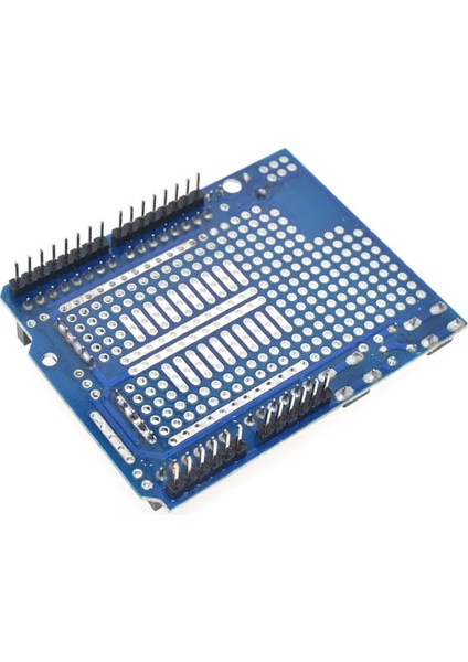 Arduino Uno R3 Proto Shield V5 + Breadboard