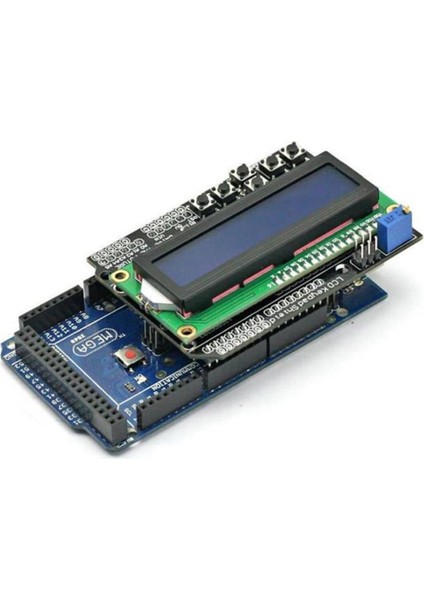 Arduino LCD Keypad Shield 1602 - 16X2 LCD Ekran ve Tuş Takımı