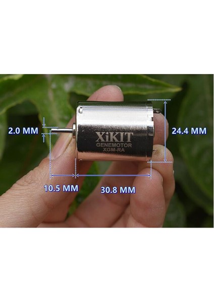 Xgm-Ra Dc Motor 2100 Rpm Micro Akım Nikel Kaplama Metal Fırça fiyatları